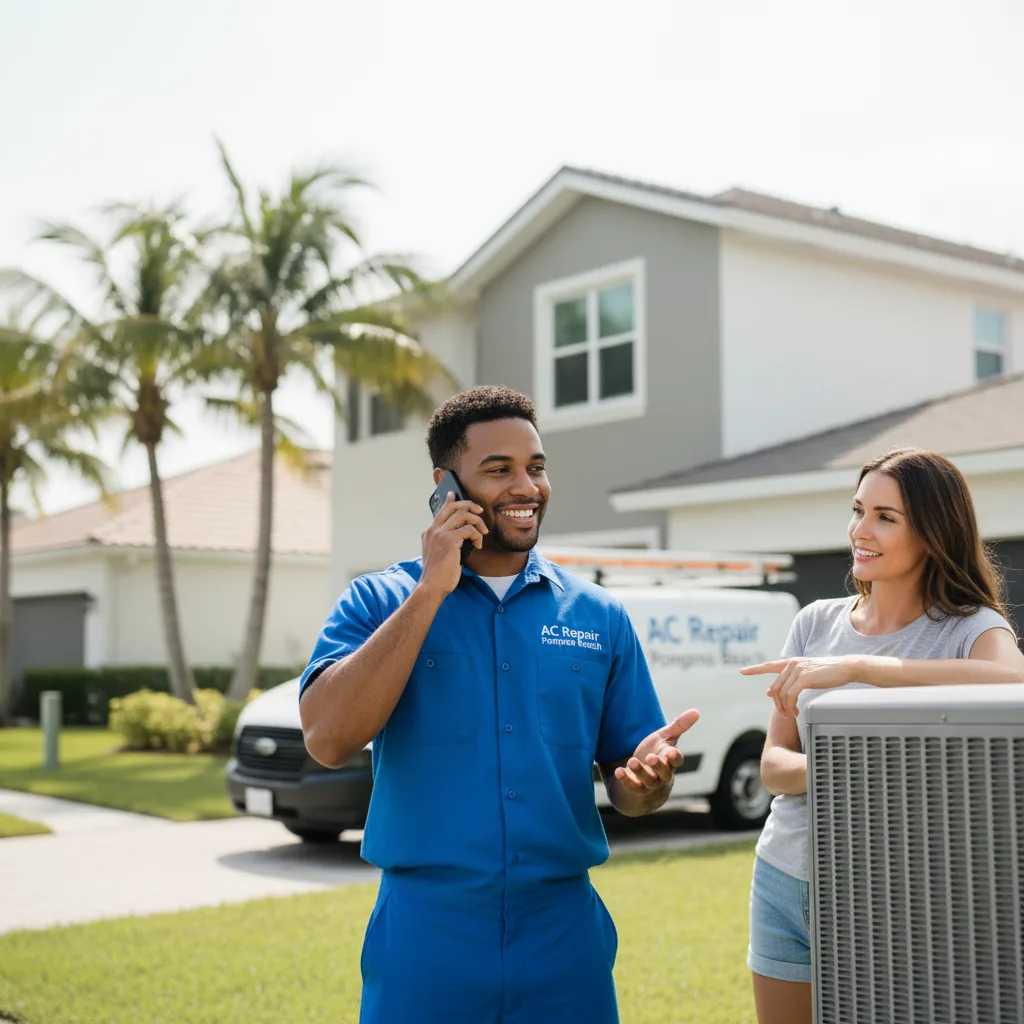 AC Repair Pompano Beach customer support in Hinton